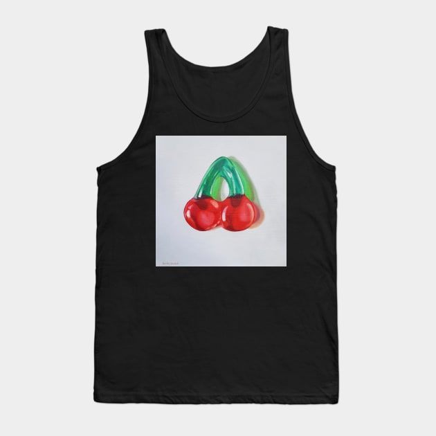 BFFs - twin cherry gummy candy painting Tank Top by EmilyBickell